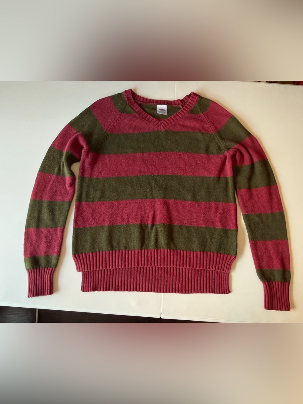 Nightmare On Elm Street Freddy Krueger Sweater Small Costume Cosplay Horror
